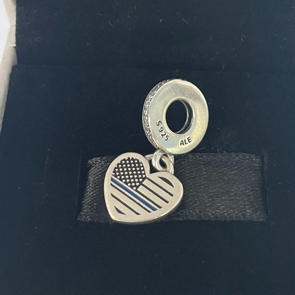 Pandora Usa Flag 756 Exclusive Charm